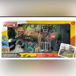 NEW "Dinosaurs World" playset.